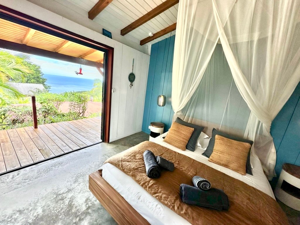 Villa o Karet - vue Chambre 1