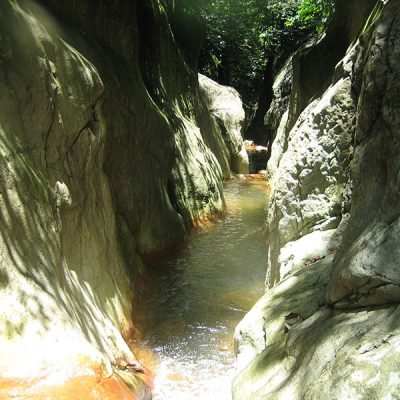 Gorges de Notre Dame des Larme à Pointe-Noire